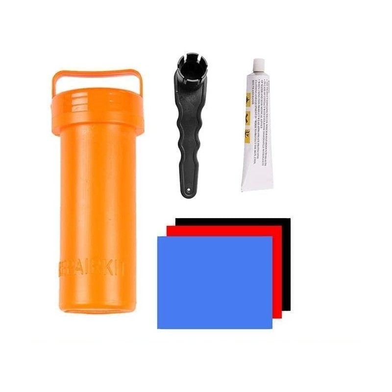 Kit di riparazione per tavole gonfiabili della pagaia del supporto (SUP) con adesivo, PVC, stabile, colore casuale