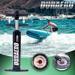 Juego de tablero Sup inflable de pádel vertical, 330x76x15cm, máximo 150 kg, conjunto completo de accesorios, azul