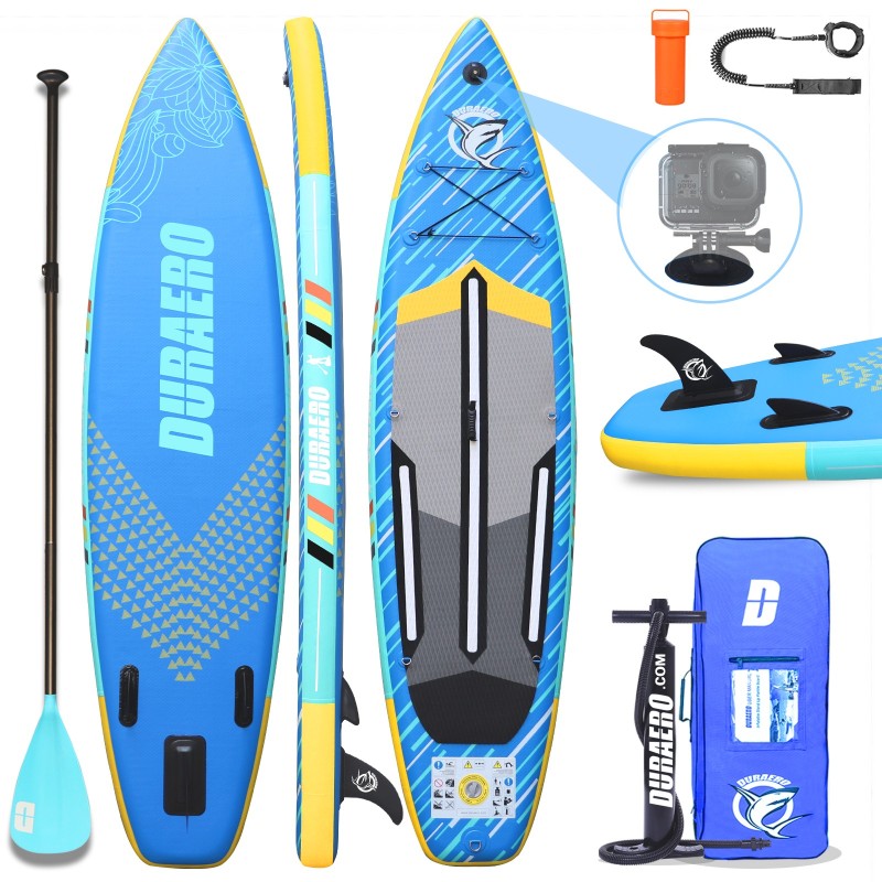 Stand up Paddle Board Inflatable Stand up Paddling Board SUP, Complete Accessories, 330x76x15cm, Load Capacity up to 150Kg