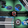 Inflatable Stand - up Paddle Board, Kayak seat, 330x76x15 cm, Complete accessories, Blue camouflage