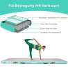 Airtrack Matte Tumbling Matte Gymnastikmatte Trainingsmatte Turnmatte mit Luftpumpe 300x100x10CM 400x100x10 CM