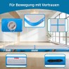 Airtrack Matte Tumbling Matte Gymnastikmatte Trainingsmatte Turnmatte mit Luftpumpe 300x100x10CM 400x100x10 CM
