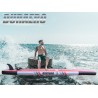 Tabla de paddleboarding inflable SUP, tamaño 330x76x15cm, capacidad de hasta 150kg, color rojo