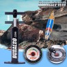 Stand up paddle board Aufblasbare SUP Board Set, Komplettes Zubehör, 330x76x15cm, Tragkraft bis 150Kg, in Holzoptik