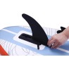 SUP Inflatable Stand Up Paddle Board Set 3 Fins, up to 110kg 305x76x15cm, Blue